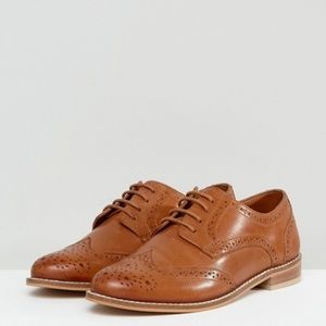 Asos Tan Leather Brogues